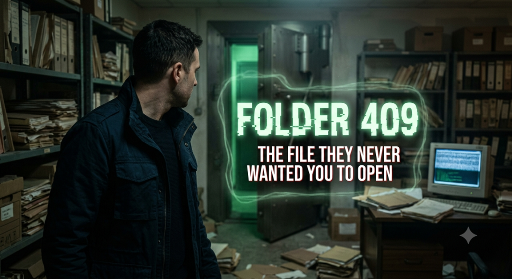 Folder 409: The File That Was Never Meant to Be Opened