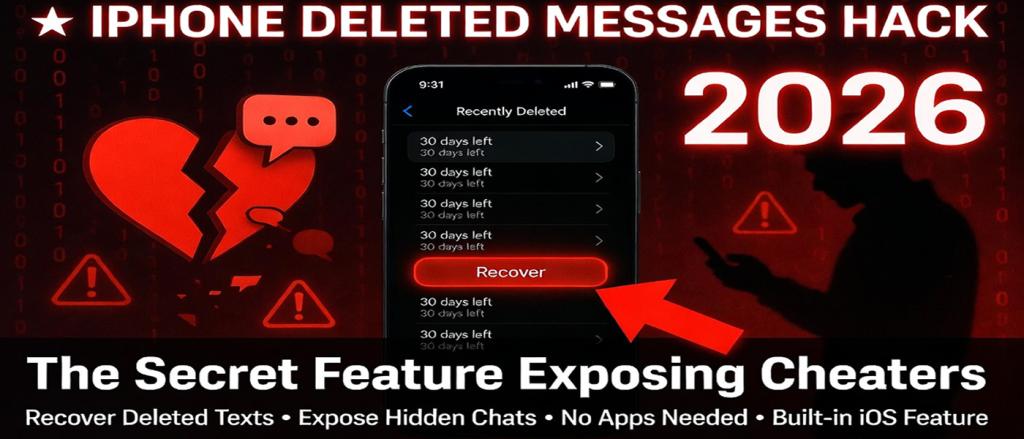 🚨 iPhone Deleted Messages Hack: The Secret Feature Exposing Cheaters in 2026